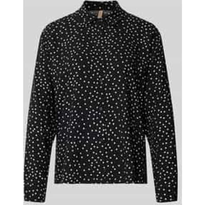 Regular Fit overhemdblouse van pure viscose model 'GILDA'