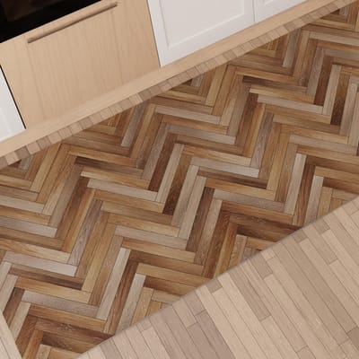 Artigiani Italiani - Keukentapijt, antislip, wasbaar, loper, keuken, loper, keuken, loper, 52 x 140 cm, design parket 01, 100% Made in Italy