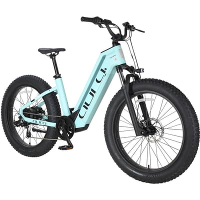 Cyrusher Aura All-Terrain Elektrische Fiets – 52V 250W Motor met 95Nm Koppel, 780Wh Batterij blauw