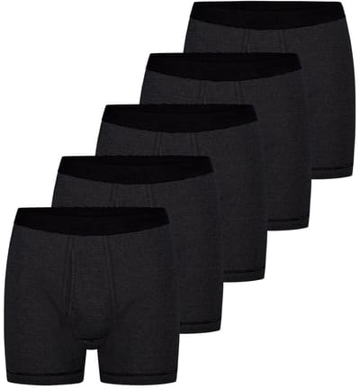 ESGE Heren Pant met voorsluiting 5 pack - Fijnrib Ringel
