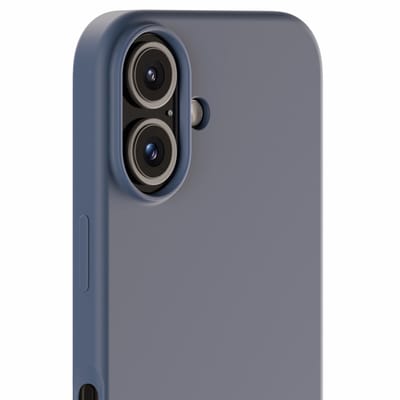 Holdit Silicone Case geschikt voor Apple iPhone 16 - Pacific Blue
