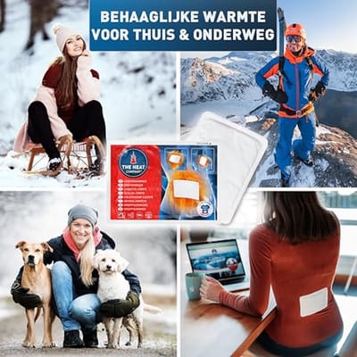 Lichaamswarmers - 10 of 40 stuks - Extra Warm - Ideaal voor Rug, Schouders en Nek - 12 Uur Warmte - Klaar voor Gebruik - Luchtgeactiveerd