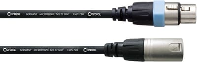 Cordial Essentials - Microfoonkabel - REAN XLR Female naar Male - 7,5 m