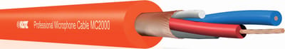 Klotz mikrofoonkabel 30m rood 2x 0,22mm² - Mono patch kabel