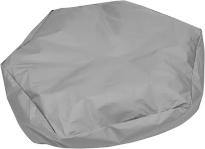 Zandbak Afdekzeil - Zandbakhoes Luifel - Buiten Spelen - Scheurvast Oxford Materiaal - 180 x 150 cm - Grijs