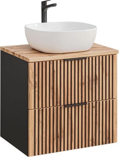 Sanifun badkamermeubel Wotan 600 opbouw Wit