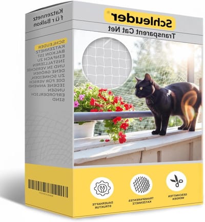 Kattennet Balkon - Vogelwerend Net - Veilig Buitenleven - Sterke Nylon Draad - 5 x 5 Meter - Transparant