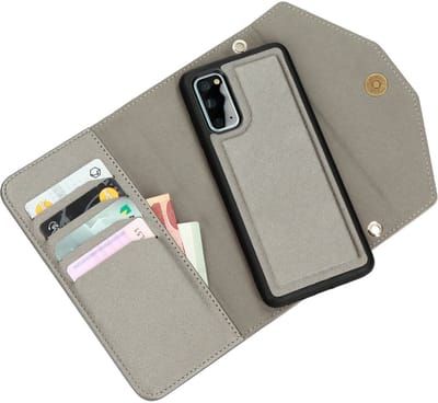 Casetastic Clutch Samsung Galaxy S20 - Goud/Silver