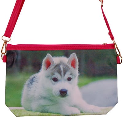 Schoudertasje Puppy - Liggend - 25x17cm