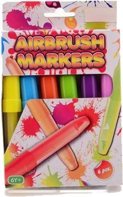 spraypennen Crea Kids 6 stuks