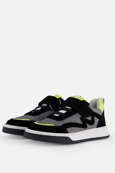 Muyters Muyters Velcro Sneakers zwart Leer