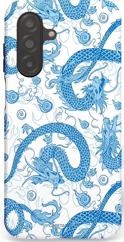 Casetastic Hoesje Geschikt voor Samsung A26 - Stijlvolle Beschermende Duo-layer Case - Drakengloed
