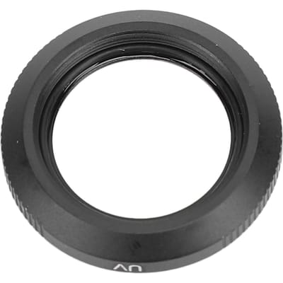 Actiecamera UV-filter Aluminiumlegering Optisch Glas Dubbelzijdig Meerlaags Nano Gecoat UV-filter black