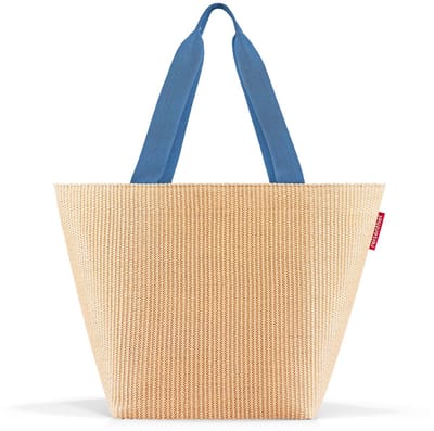 reisenthel shopper M - Tas 51 cm (raffia blue)
