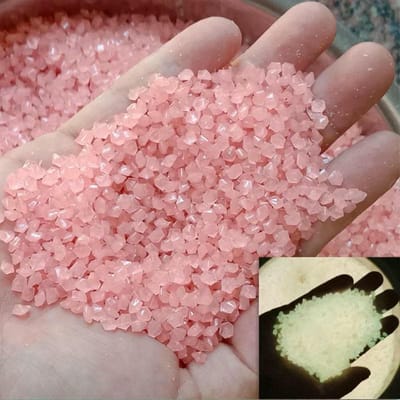 Lichtgevend Zand - Decoratie Grind - Tuin Decoratie - Glow in the Dark - 5000 stuks - Rood