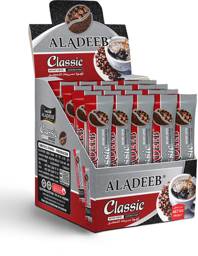 Aladeeb Premium - Classic Instant Coffee Voordeelverpakking - 48 x 2 gr (96 gr)