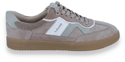 S.oliver Dames Sneaker | Taupe | Maat: 37