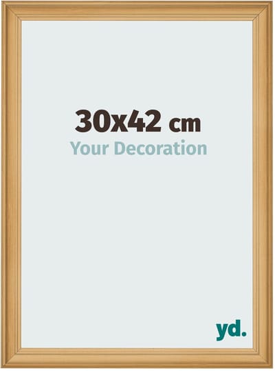 Your Decoration - Fotolijst 30x42 cm - MDF - Dennen Houtnerf - Lazio