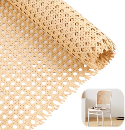 Rotan Vlechtwerk - Meubelband - Meubels Restaureren - Waterdicht Materiaal - 40 x 150 cm - Houtkleur