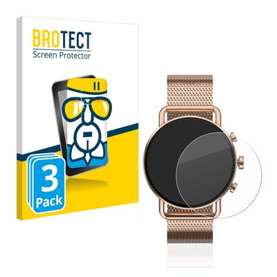 Screenprotector 3 Stuks voor Skagen Falster Gen 6 (41 mm) Beschermglas transparant