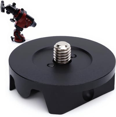 Precisie Balhoofd Adapter voor DSLR Camera's, 360° Verstelbaar en Snelle Vergrendeling, Water- en Stofdicht voor Astronomische Telescopen