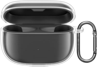 kwmobile Earphones Case for Jabra Elite 8 Active Case - Clear TPU Silicone Earbuds Cover - Transparent
