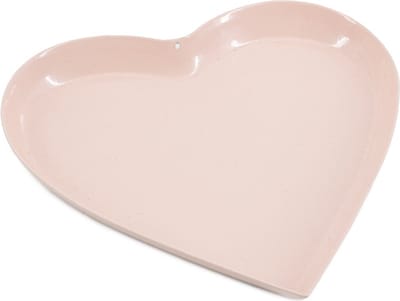 HomeBound by KY | Metalen tray hart roze | tray | decoratieve schaal | decoratie