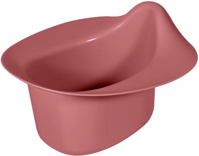 Kindsgut - Plaspotje - Voor Baby’s & Zindelijkheidstraining - Donkerroze - Ergonomisch ontwerp - Eenvoudig schoon te maken