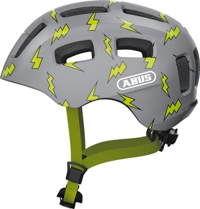 Fietshelm ABUS YOUN-I 2.0 grey flash M - 52-57 cm - grijs - Geschikt voor gebruik op elektrische fietsen - stadsfietsen - 260 g