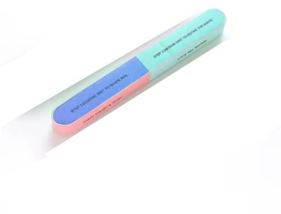 Scoby - Nagelvijl - Polijstvijl - Manicure tool - Nail Buffer - 6-stappen - Glanzende nagels - Meerkleurig