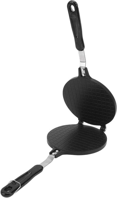 Loempia Pers - Tortilla Maker - Platbrood Maken - Antiaanbaklaag - 39 cm - Glanzend