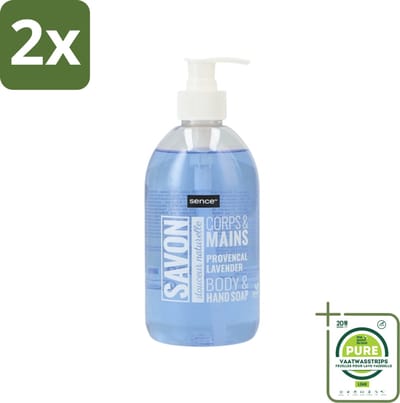Sence - Provencal Lavendel - Handzeep - Savon - 500 ml - Voordeelverpakking - 2 stuks - Sence Handzeep - Lavendel Geur
