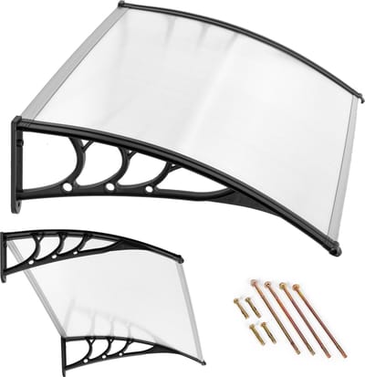 Luifel - deurluifel - polycarbonaat - 75 x 150 x 23 cm
