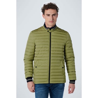 No Excess Jacket Short Fit Padded Light Green Größe: S | Leichte Jacken Outlet | Herren | Grün