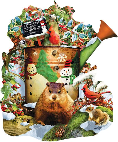 Legpuzzel - Contourpuzzel - 1000 stukjes - Groundhog Day - Sunsout