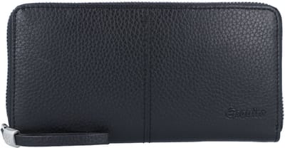 Esquire Verona Portemonnee RFID Leer 19 cm - Dames - Horizontaal - schwarz