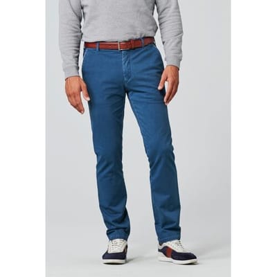 Meyer Broek New York Soft Summer Twill Organic Cotton Blauw / male