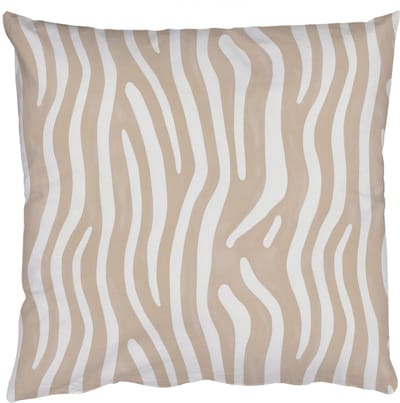 Sierkussens - Kussentjes Woonkamer - 50x50 cm - Abstract - Zebra - Beige