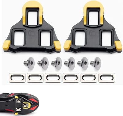 2 Stuks Compatibele SPD SL Cleats voor Racefietspedalen en Fietsschoenen, Ideaal voor Binnen- en Buitensport