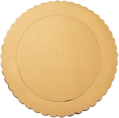 Taartonderlegger Gouden Rond 26 cm - Taartonderzetter - Cake Board - Taartkarton - Cakeboard - Taartkarton