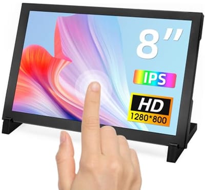 8 Inch Touch Screen Monitor voor Raspberry Pi en PC