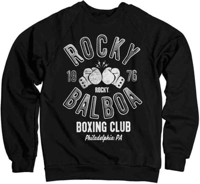 Rocky Sweater/trui -S- Balboa Boxing Club Zwart