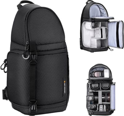 K&F Concept Beta Messenger 10L sling foto camera video cameratas fototas tas schoudertas