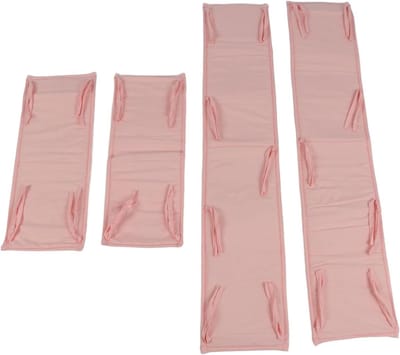 Bedhek voor Kinderen - Bedhekje Kinderbed - Veilige Slaap - Hoog Anti-botsingsontwerp - 26 x 7 centimeter - Roze