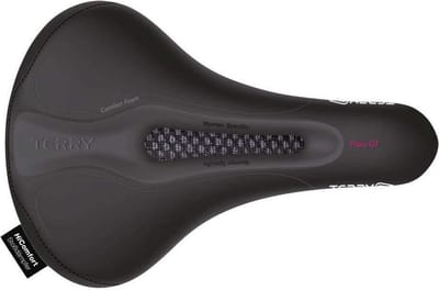 Terry zadel Fisio GT Max dames zwart - ZDT163