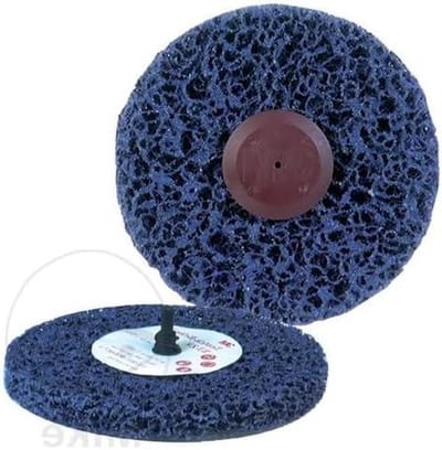 Reinigingsschijven - Schuurschijven poetsen - Oppervlakken reinigen - Samengesteld materiaal - 125 x 13 mm - Niet gespecificeerd