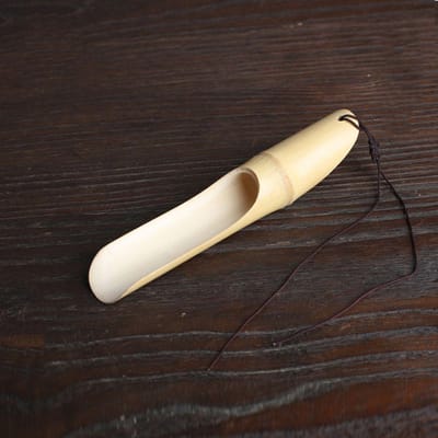Hoge Kwaliteit Thee Accessoires Chinese Kongfu Houten Bamboe Retro Stijl Natuurlijke Theeschep Delicieuze Lepel Draagbare Bamboe Theelepel
