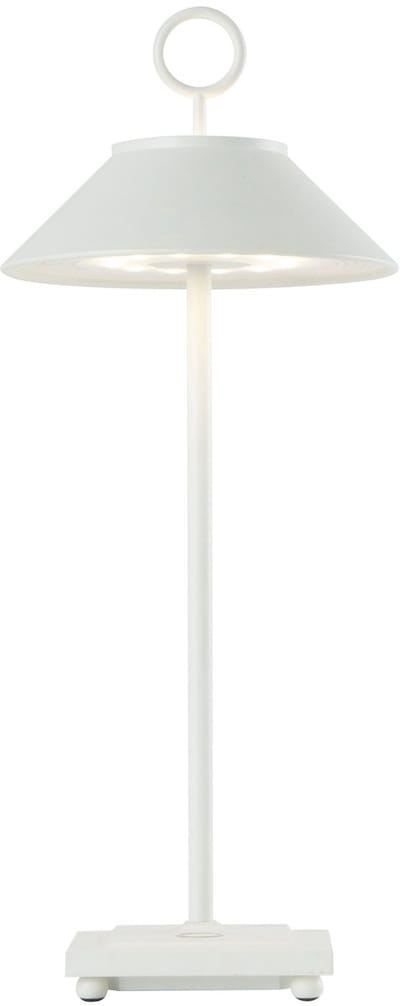 Ubiqua MARAIS Tafellamp | 2.2W 2700K/3000K | Oplaadbaar IP54 | Dimbaar | Wit