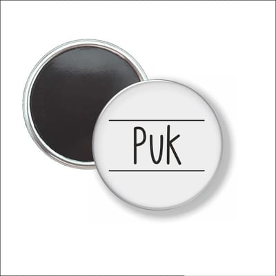 Button Met Magneet 58 MM - Puk - NIET VOOR KLEDING