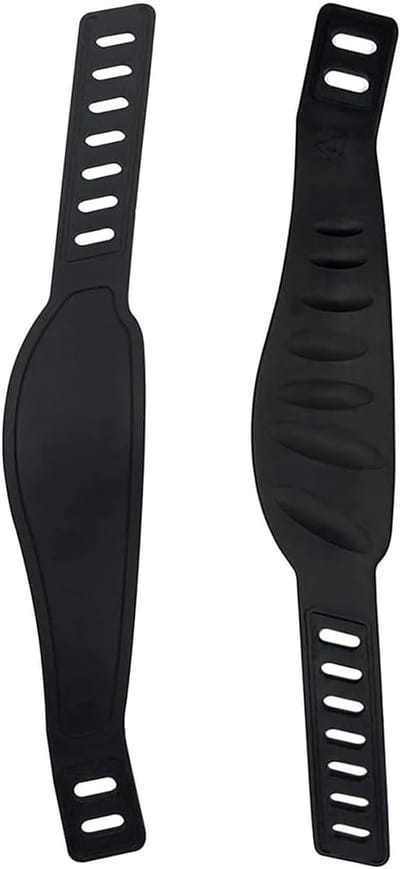 SnelShoppen - 4 Stuks Fiets Exercise Pedalenriemen, Verstelbare Lengte, Universele Pedal Strap, Geschikt voor de Meeste Fietspedalen, Thuis Gym Fiets